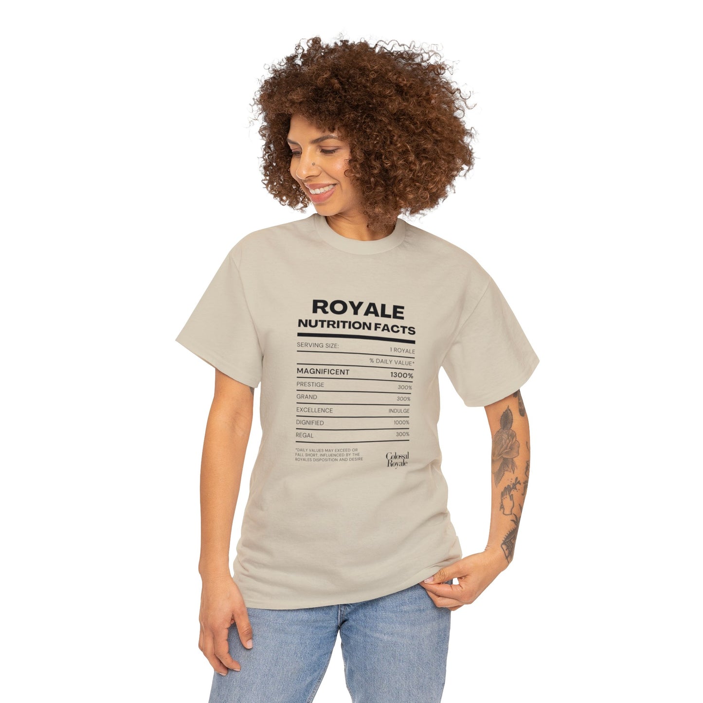 Colossal Royale Nutrition Tee