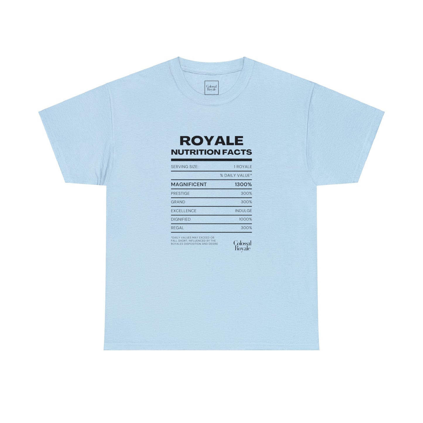 Colossal Royale Nutrition Tee