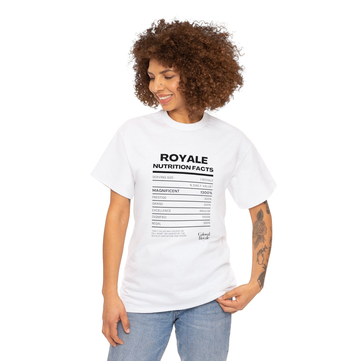 Colossal Royale Nutrition Tee