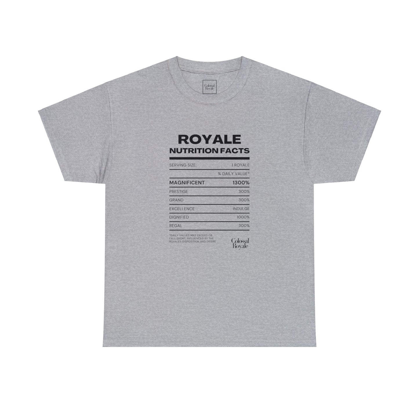 Colossal Royale Nutrition Tee