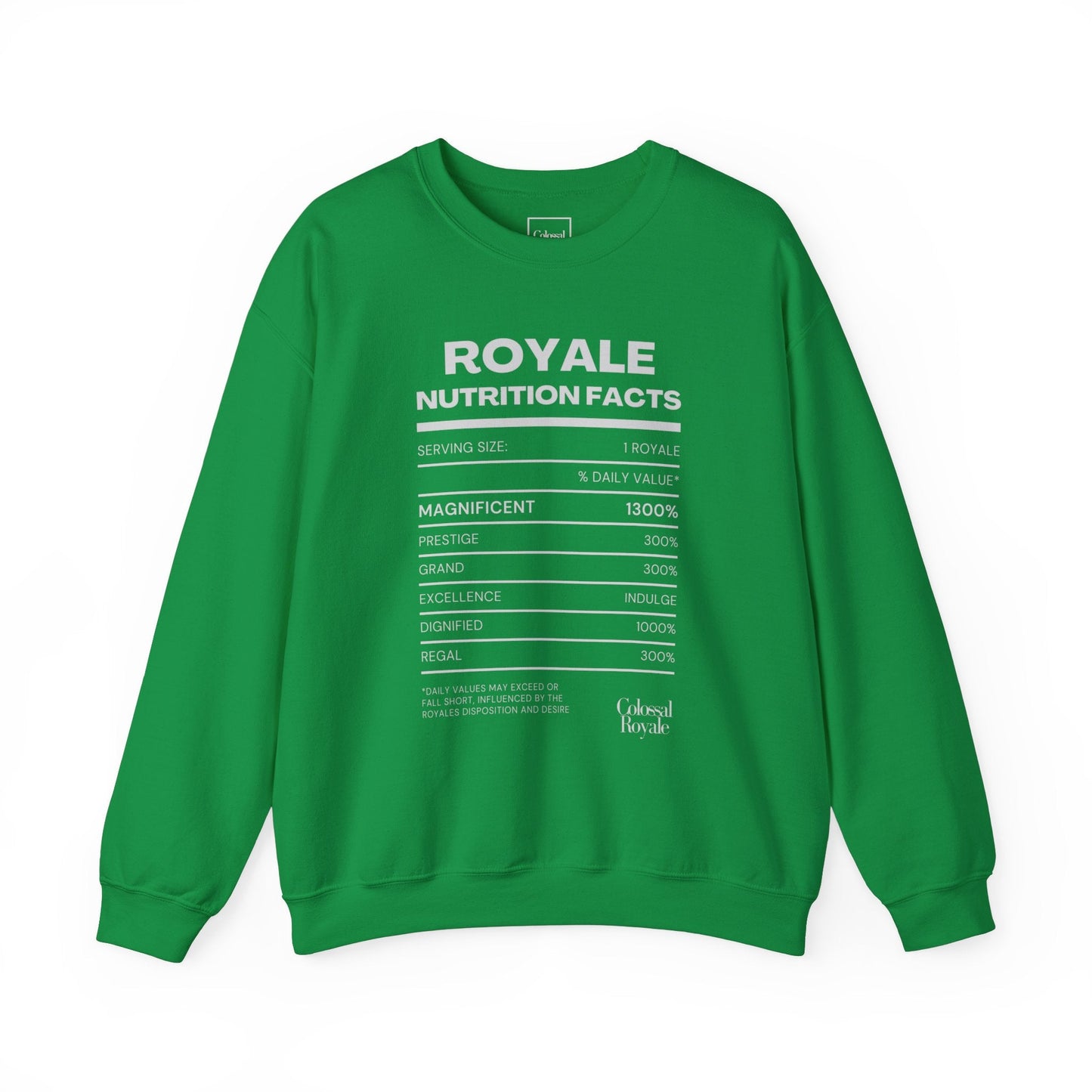 Colossal Royale Nutrition Sweatshirt -21118592505841711552- Colossal Royale