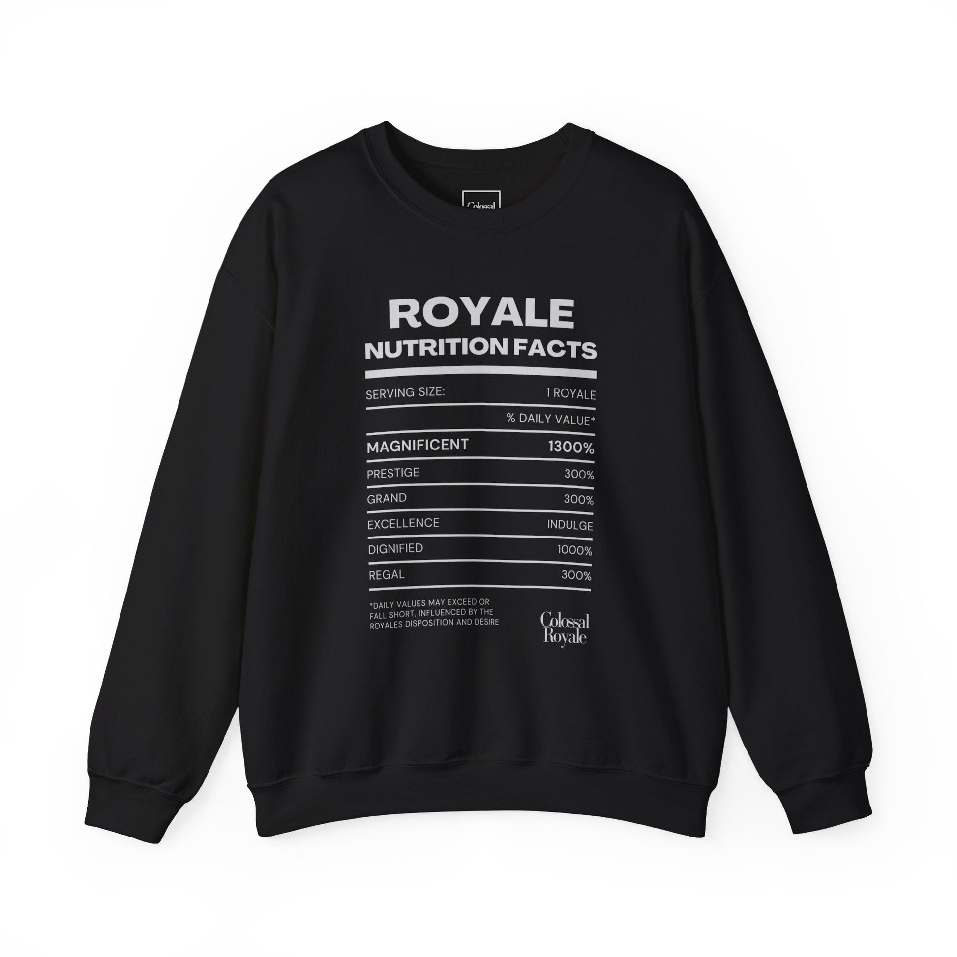 Colossal Royale Nutrition Sweatshirt -23141516322527189974- Colossal Royale