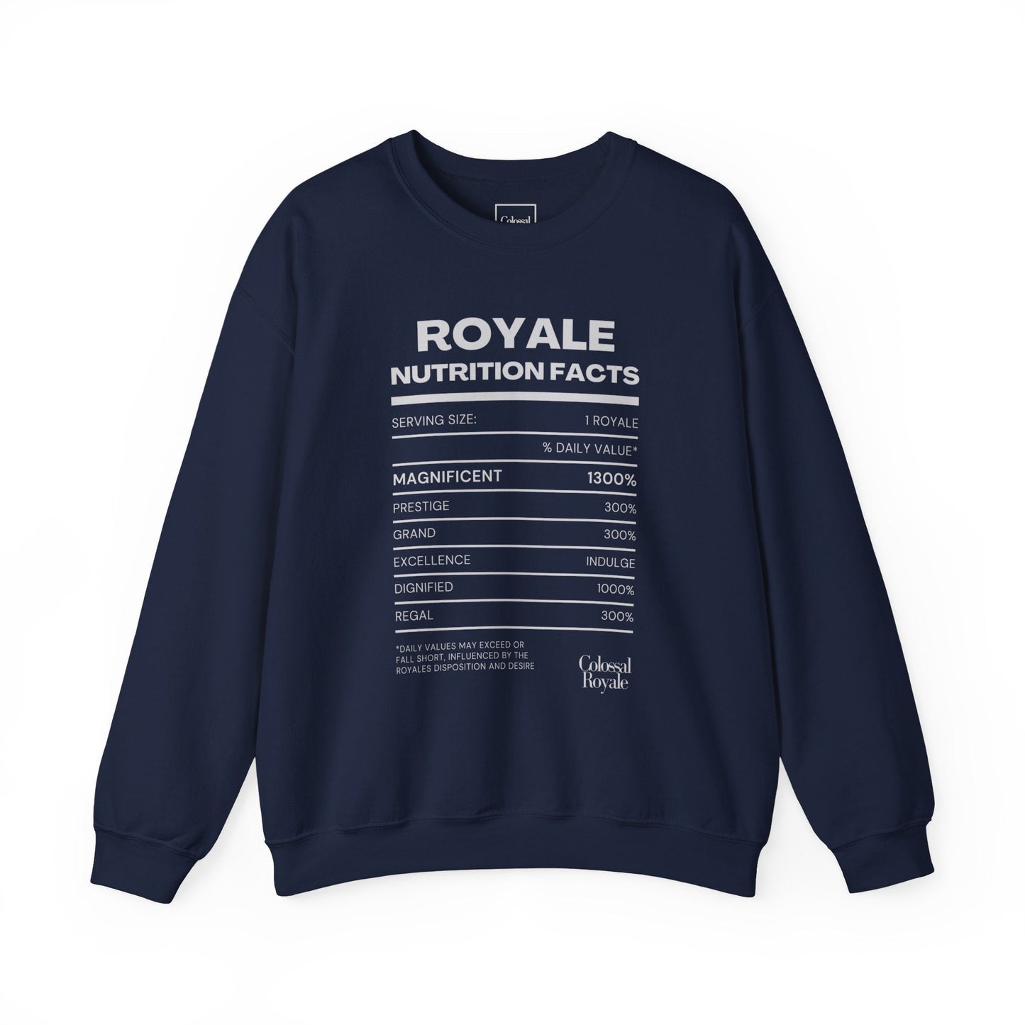 Colossal Royale Nutrition Sweatshirt -29813617614408344162- Colossal Royale