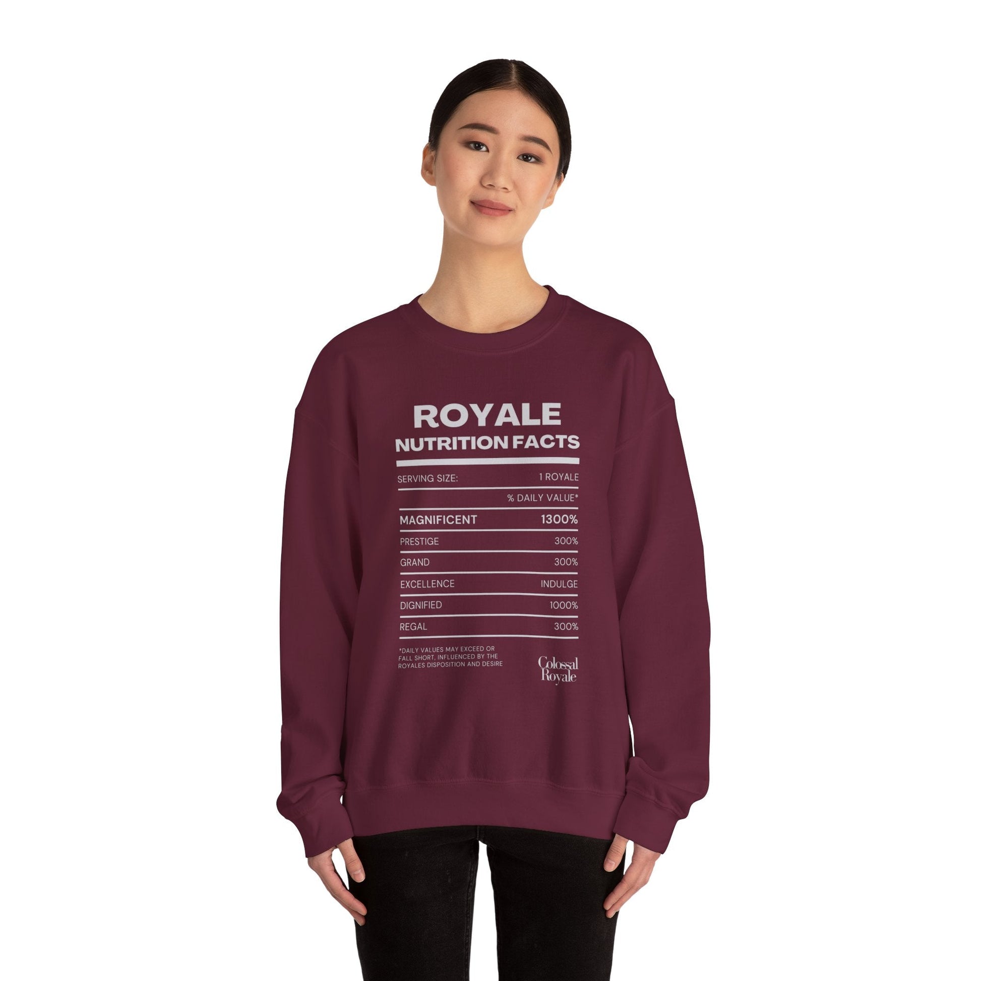 Colossal Royale Nutrition Sweatshirt -32502029296598655400- Colossal Royale