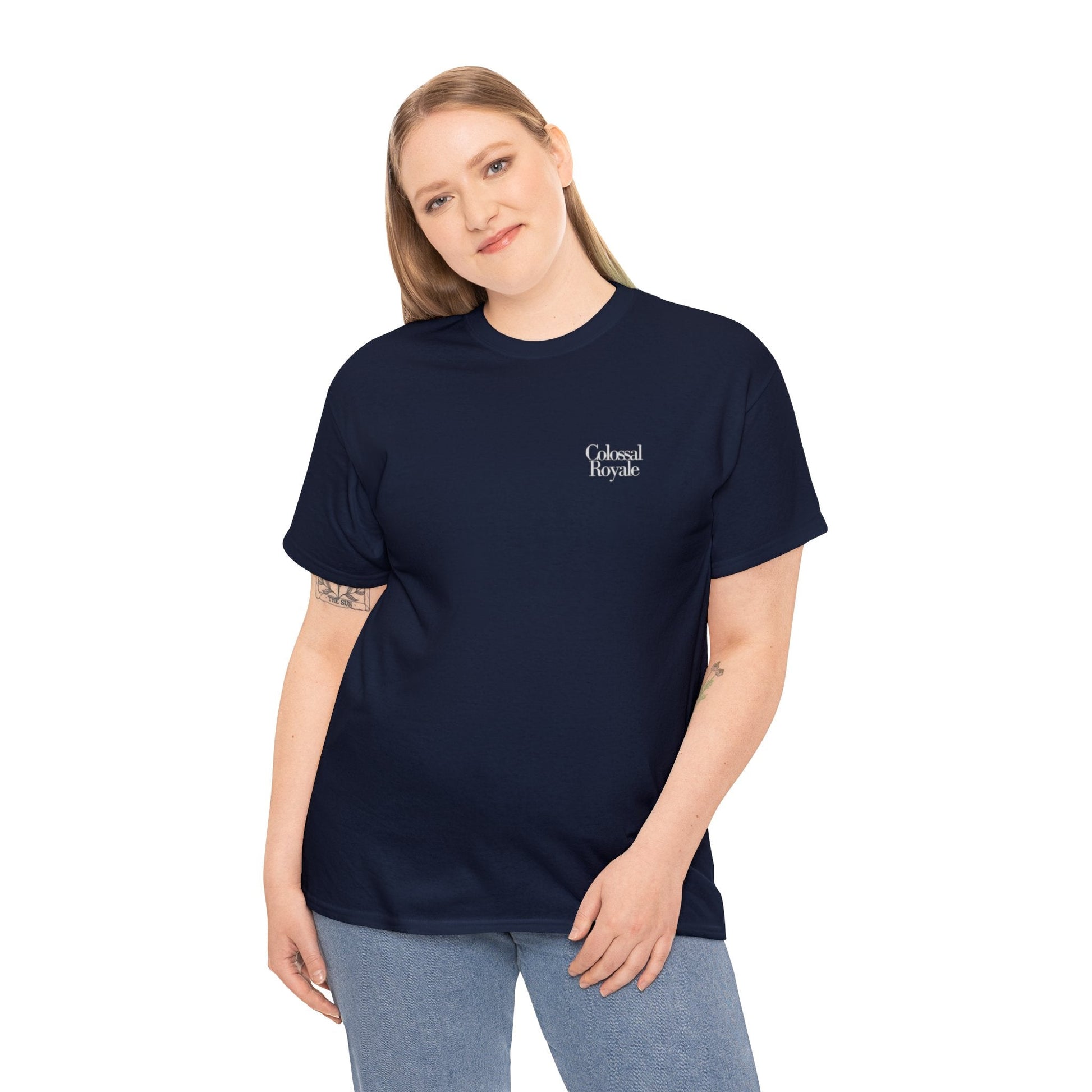 Colossal Royale Signature Tee -84375547311089836416- Colossal Royale