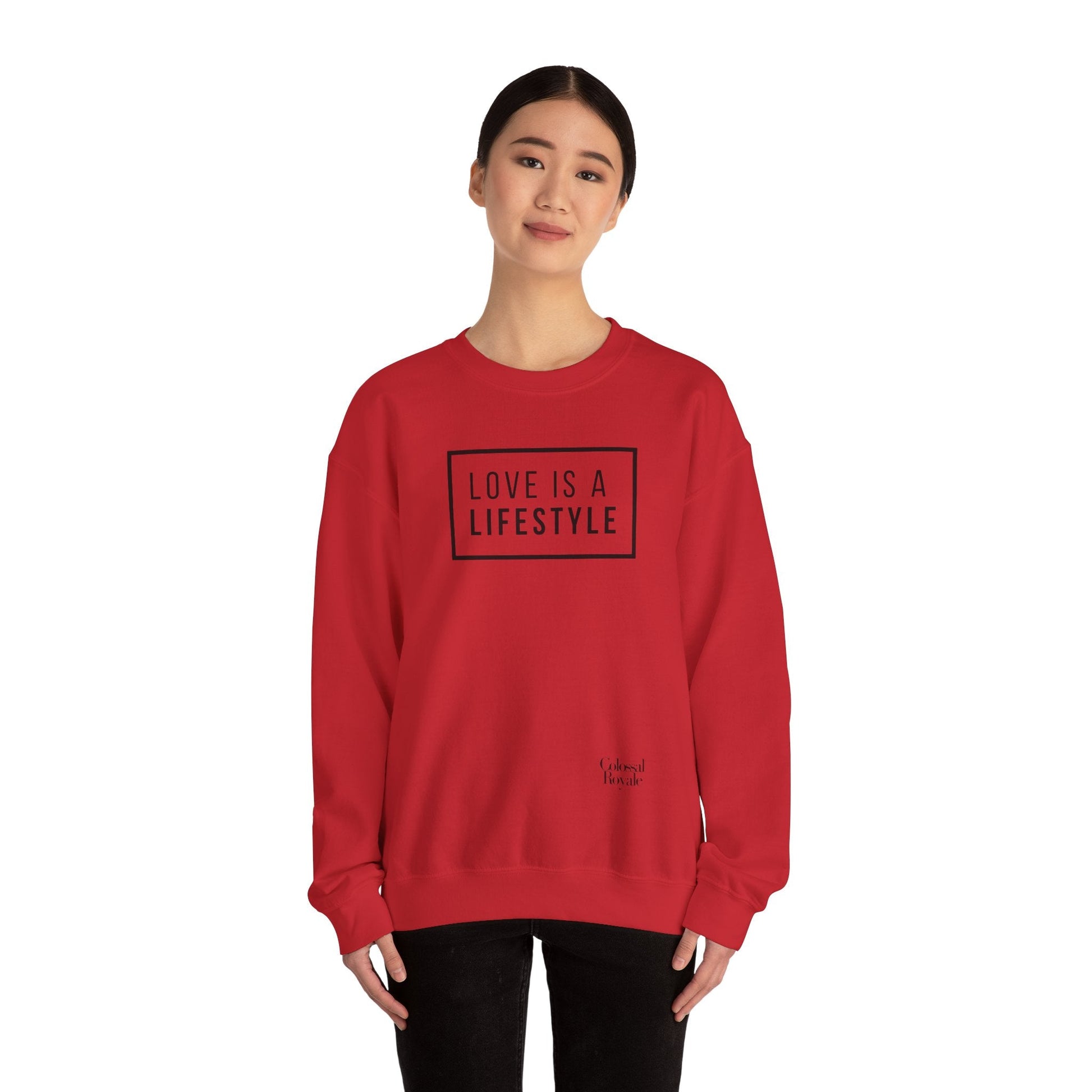 Love Is A Lifestyle Sweatshirt -21121100879136991804- Colossal Royale